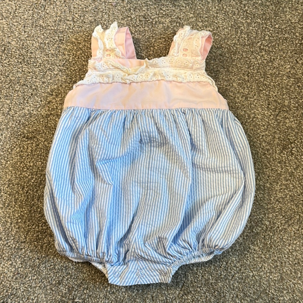 The Beaufort Bonnet Company Pink and Blue Bubble
